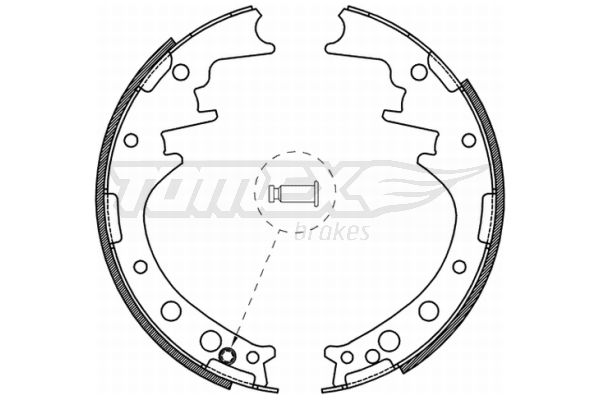 TOMEX BRAKES Jarrukenkäsarja TX 21-56